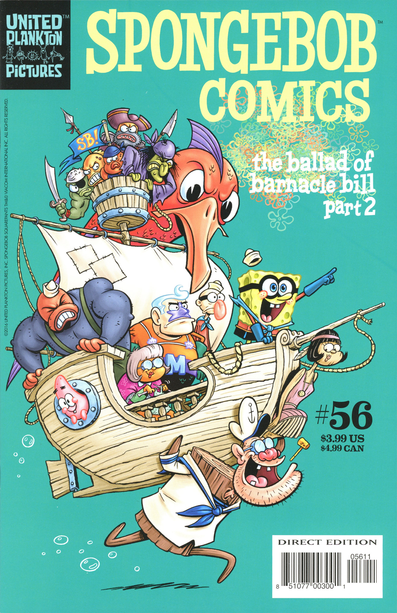 SpongeBob Comics 056 (2016) c2c (Jojo)